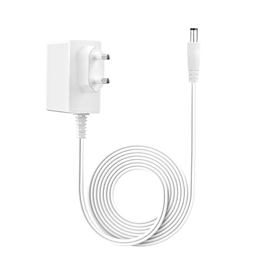 12V 2A White Power Supply Adapter EU Plug AC/DC Wall Charger for CCTV Security Camera LED Strip Desktop Speaker Router Printer