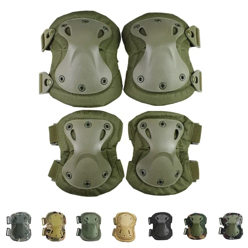 Tactical Knee Pad Support Elbow Protector CS Military Army Airsoft Outdoor Sport Hunting Kneepad Safe Gear Protective Knees Pads