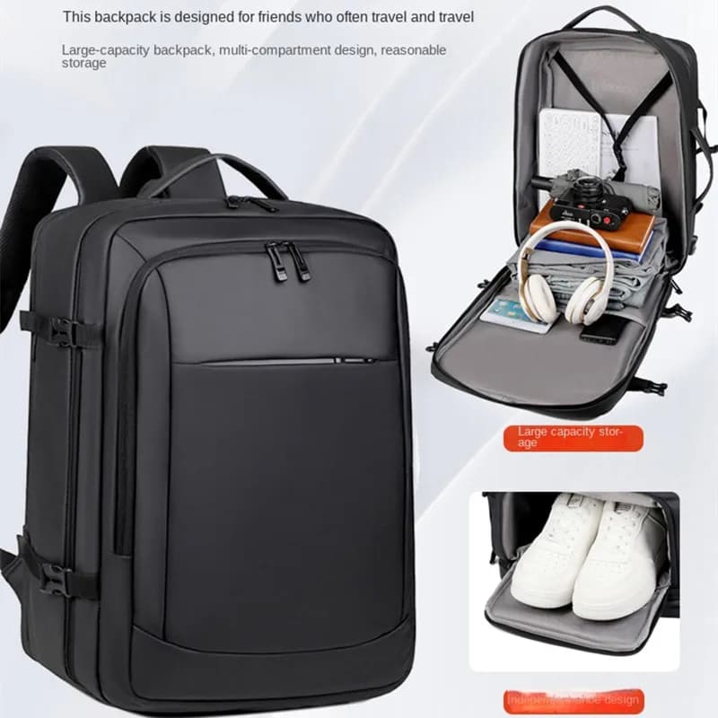 Laptop Bags Travel Backpack Shoes Storage Bag Luggage Sports Training Fitness Independent Large Capacity Water Proof Mochilas