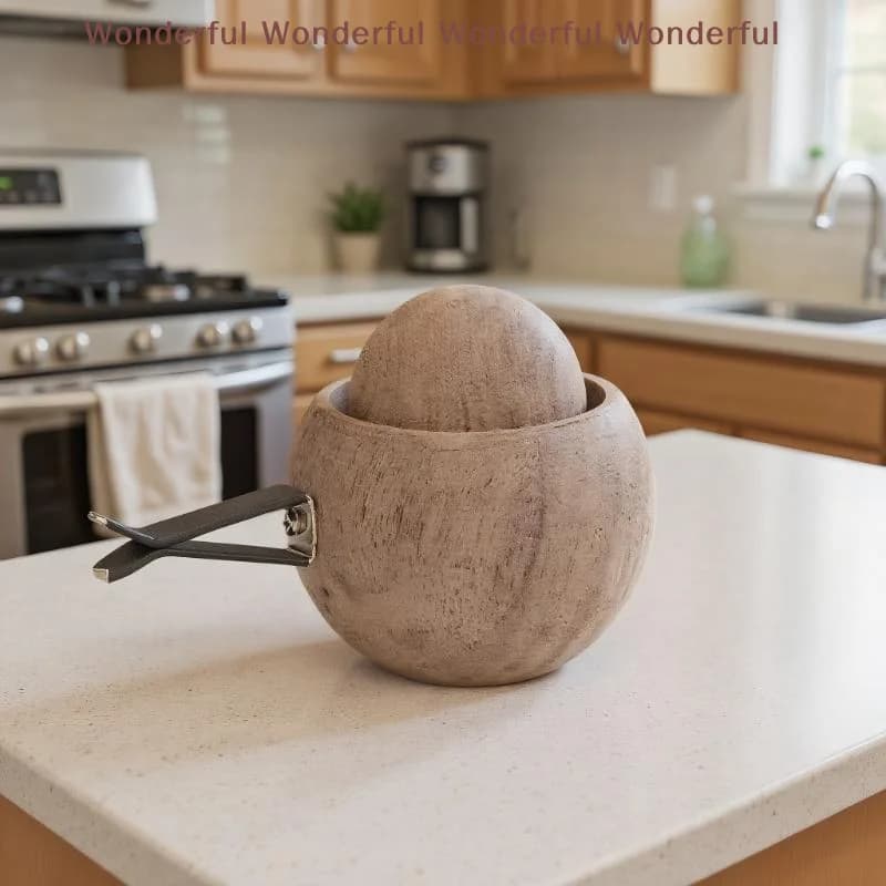 Diffusore per Auto e Casa, Diffusore di Oli Essenziali in Legno - Design Sferico, Diffusione Naturale di Fragranze, Decorazione per Camera da Letto