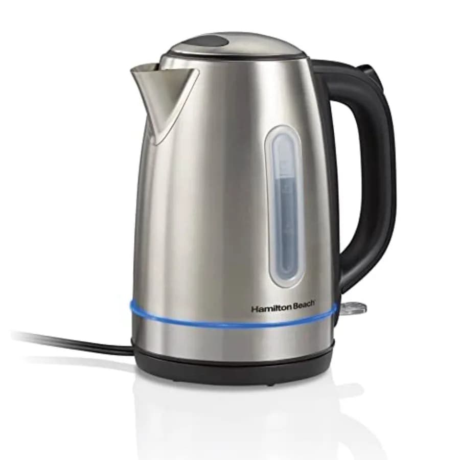 Electric kettle and CoeServin water heater from 0.7 Liters, 500 Watts for Quick boiling with Automatic Shutdown and Seed Cover Protection, Stainless Steel