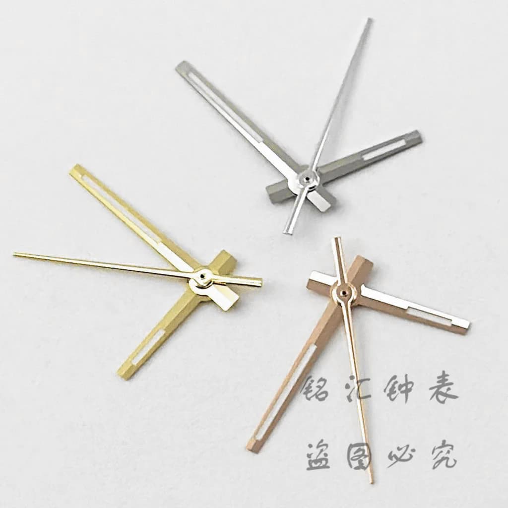 high quality Watch Hands Polished Silver Gold C3 Bgw9 Green Blue Bright Luminous For Nh35 Nh36 NH34 Movement SKX Mods