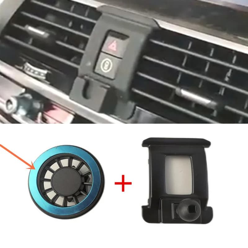 1Set Materiale plastico ABS per il 2018-2021 BMW X3 G01 X4 G02 Supporto speciale per telefono magnetico per auto Staffa fissa Supporto mobile