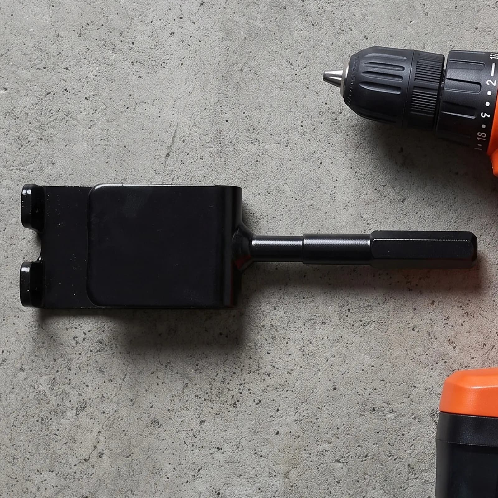 2Pcs Ice Fishing Anchor Power Drill Adapter Reinforced Ice Tent Stake Driver Attachment for Winter Shelter and Shanty Setup