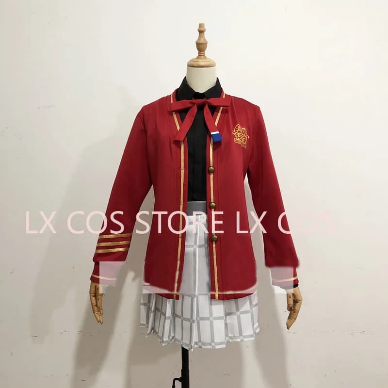 Anime Love Nijigasaki High School Idol Club Zhong Lanzhu Mifune Shioriko Cosplay Mia Taylor Live! Costume su Misura
