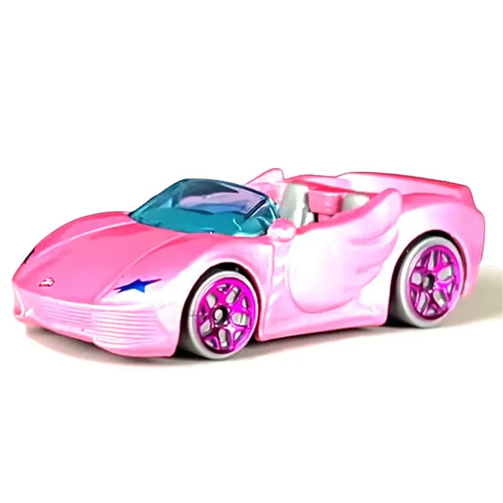 Hot Wheels Pink Barbie Extra Kids Model Diecast macchinine Tooned HCX32-M7C5 1:64
