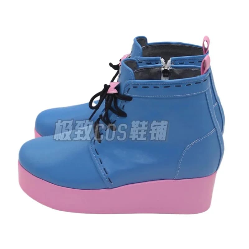 A;3\v,7'd/Mococo Abyssgard Cosplay Shoes Costume Daily Hololive EN Vtuber New Boots Halloween Carnivalw;4'v,6\h/