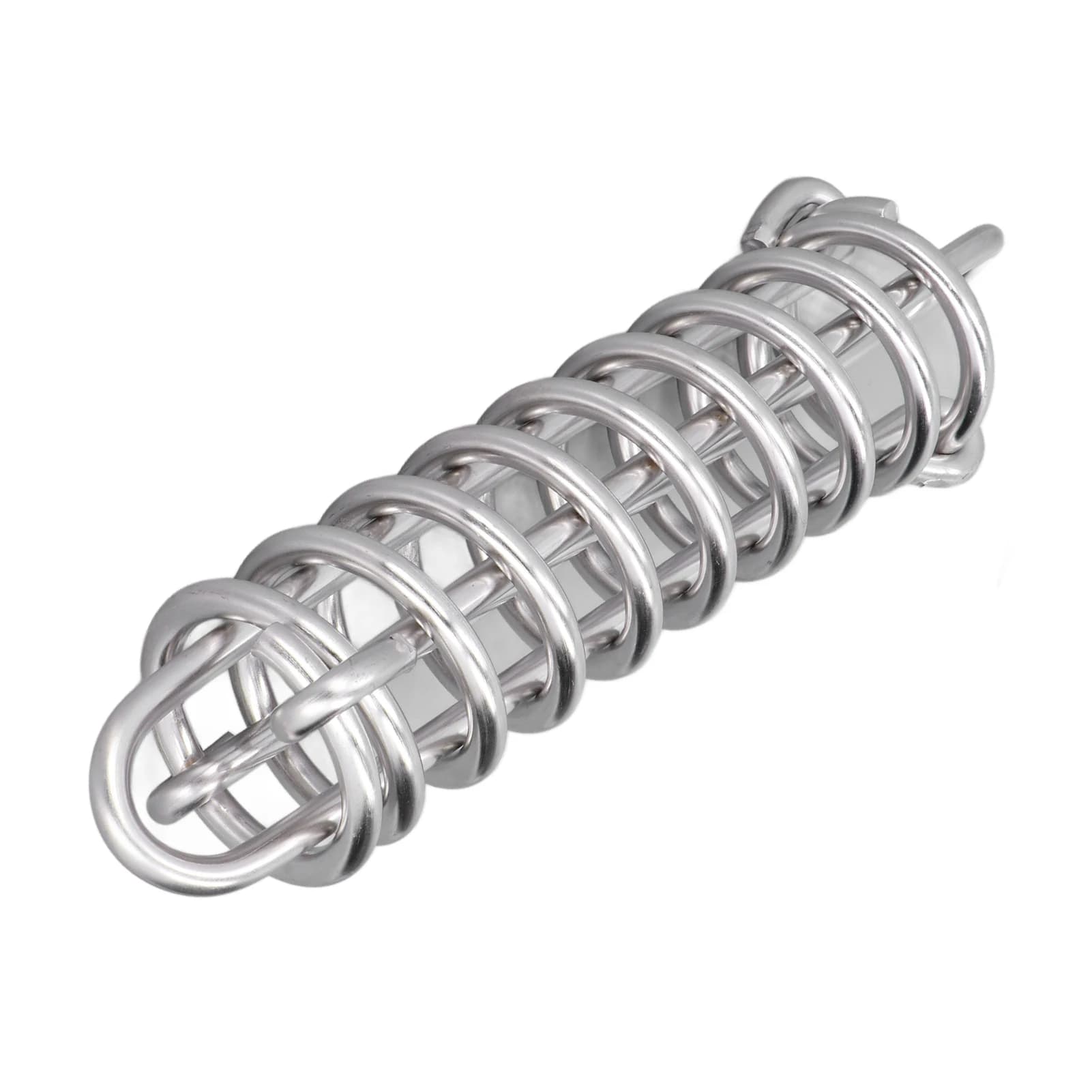 Molle di ormeggio per linea di ancoraggio per barche con molla ammortizzante in acciaio inossidabile 11x405mm per yacht per barche