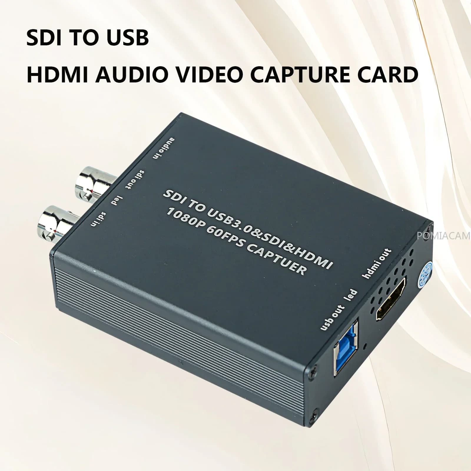 Acquisizione video da SDI a USB3.0, da HDMI a USB 3.0 HD 1080P Convertitore video per streaming live Scheda di acquisizione SDI a doppio ingresso