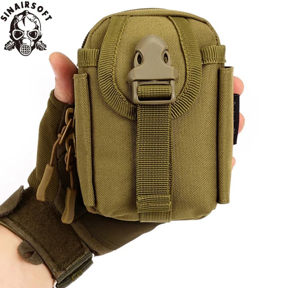 SINAIRSOFT Tactical MOLLE First Aid Kit Pouch EmersonGear Medical Carrier Medic Rip-Away EMT IFAK Survival Bag W/ Zipper