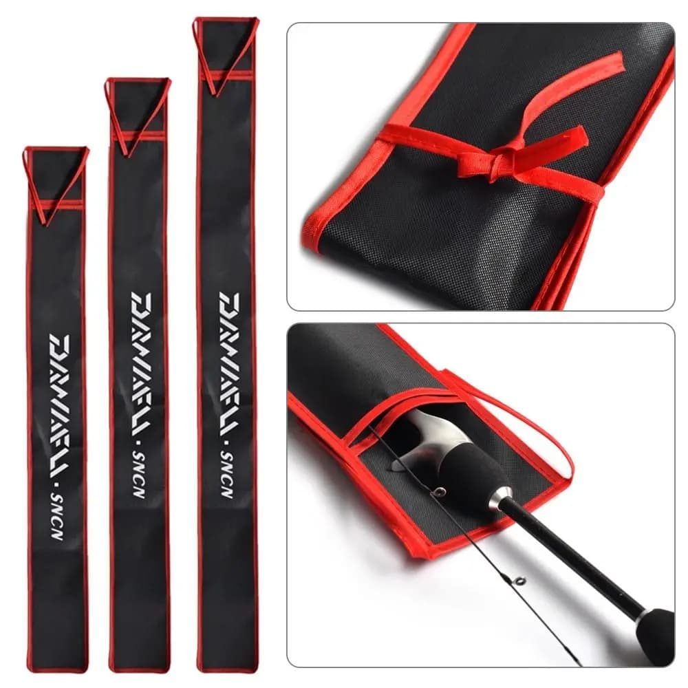 Fishing Rod Bag Multifunctional Fishing Tackle Storage Bag Double layered Large Capacity Fishing Gear Accessories Storage Bag