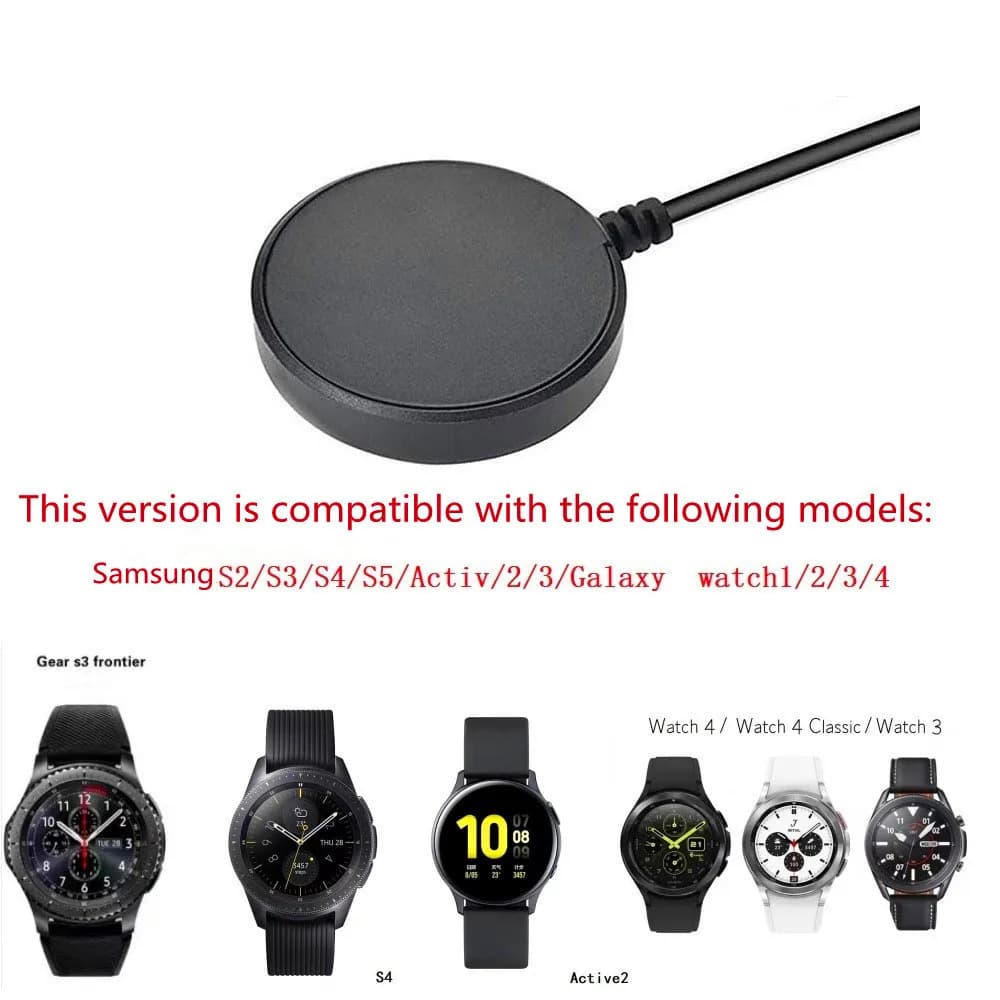 Base magnetica per caricabatterie rapido per Samsung Galaxy Watch Ultra 7 FE 6 5 4 LTE watch 5 Pro 45mm S2 S3 Supporto per caricabatterie Smartwatch