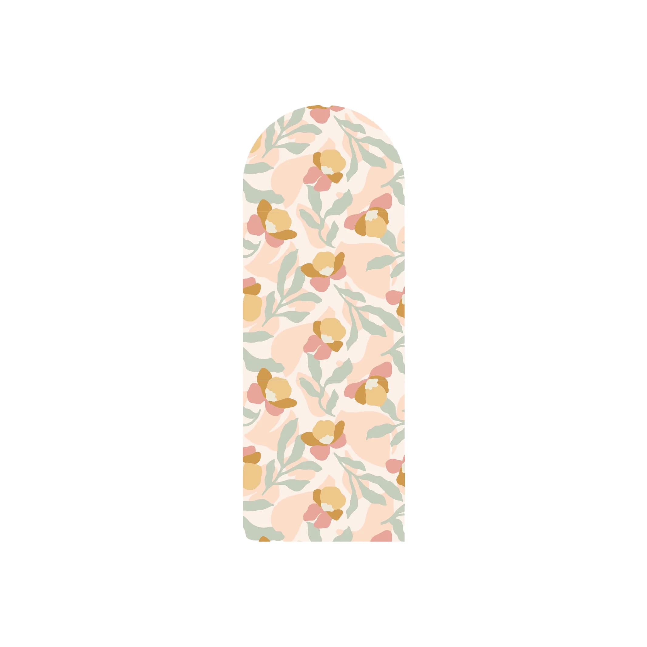 Eco-Friendly 4mm Pu Rubber Yoga Mat Non-Slip Curve Arch Popular Printed Design Natural Rubber Oval Shape-Best Selling Yoga Mat