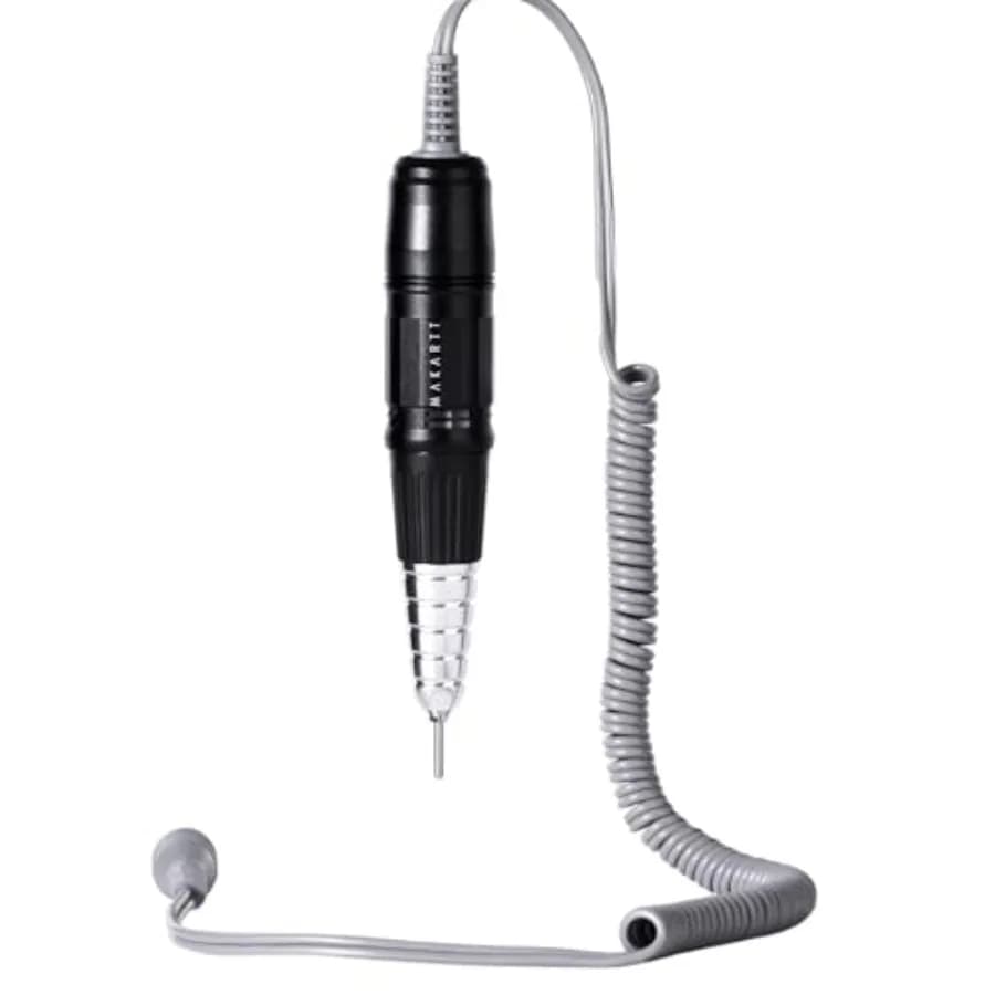Manipolo per fresa unghie professionale per macchina Up200, per rimozione gel, smalto gel, poly gel, nero B-05