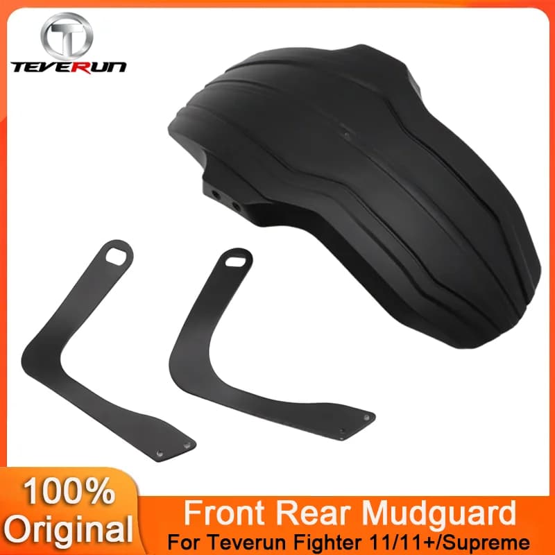 Parafango originale per TEVERUN Fighter 11/11+/Scooter elettrico supremo Parafango anteriore e posteriore Sostituisci gli accessori