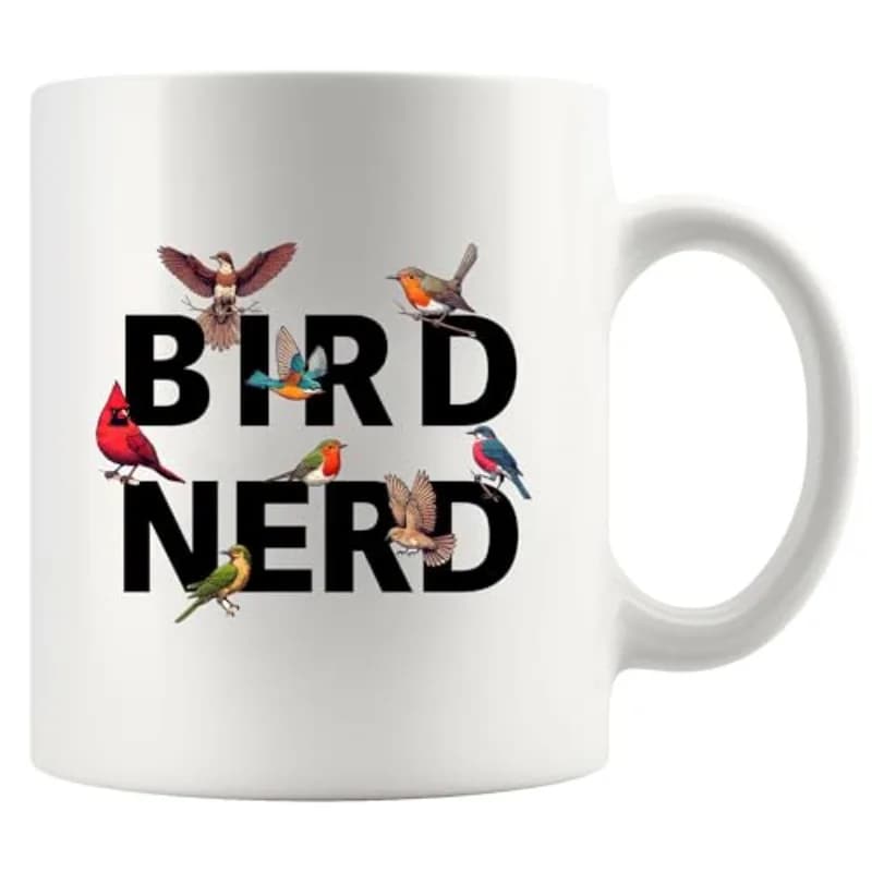 Regali per amanti degli uccelli, per donne e uomini, ornitologi, regali per birdwatcher, tazza per birdwatcher, regalo per la fidanzata.