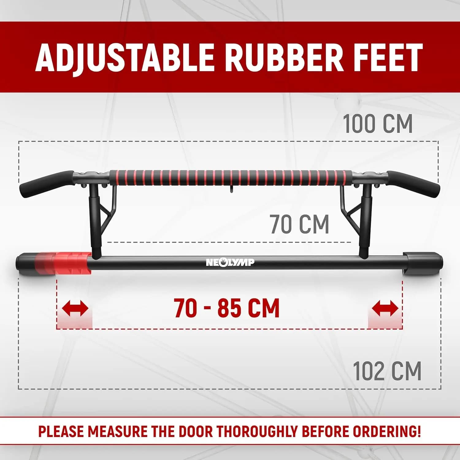 Fitness door tool: Multifunctional Traction Bar, Horizontal Bar for Chin-up