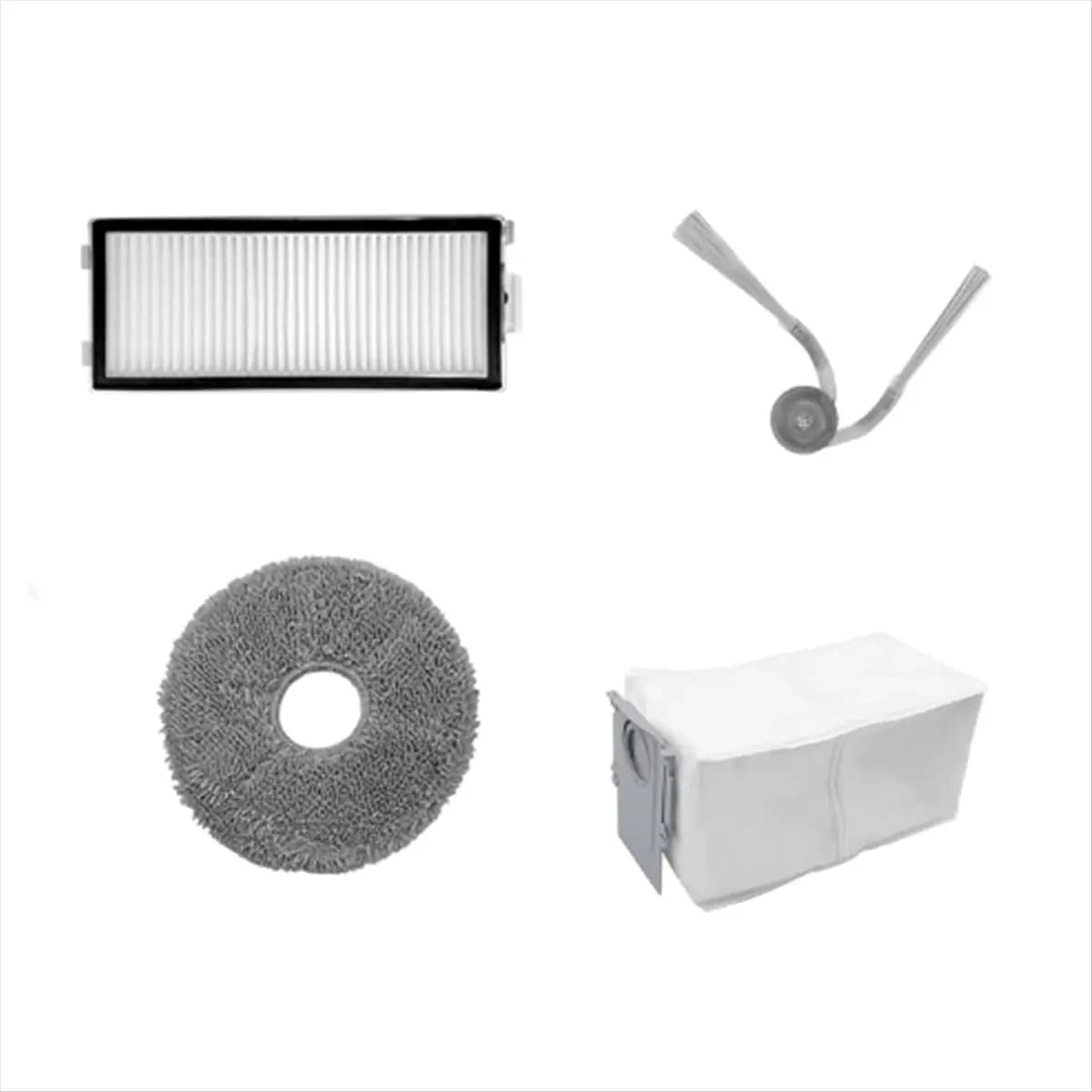 Accessories for Saros Z70/Saros Z70 Ultra Robot Vacuum Cleaner Side Brush Filter Mop Bags Replacement Parts 【A73 AcePro】