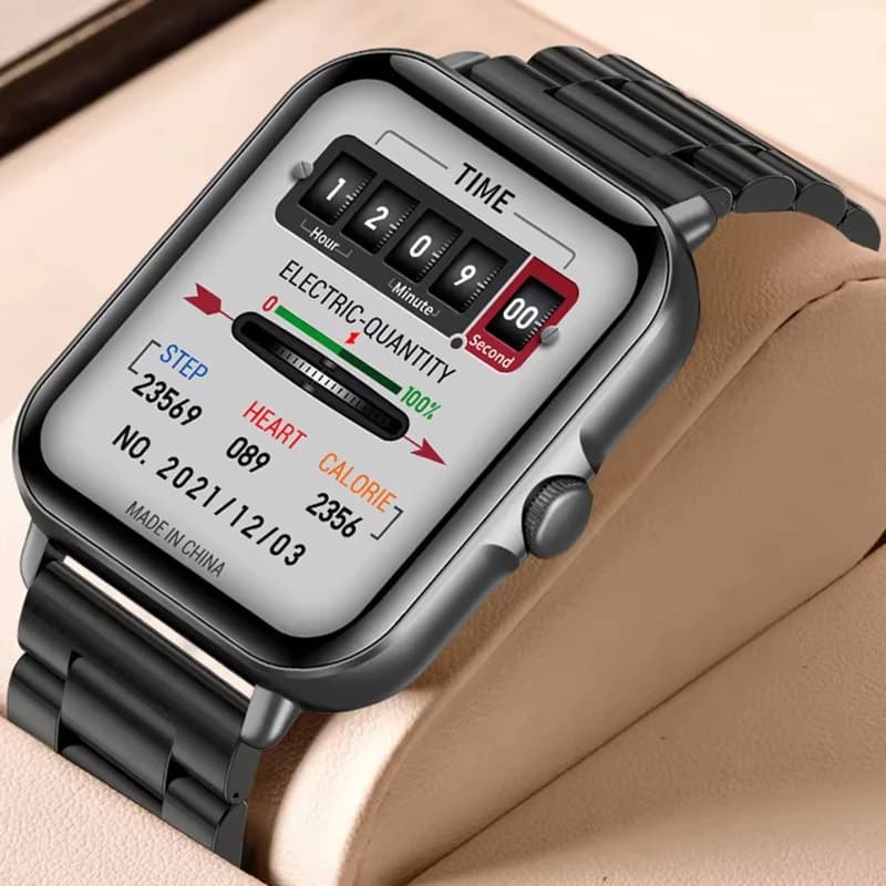 LAXASFIT 2026 Smartwatch con Bluetooth, Chiamate, Riproduzione Musicale, Orologio Fitness Digitale Sportivo per Uomo e Donna, Compatibile con iOS e Android