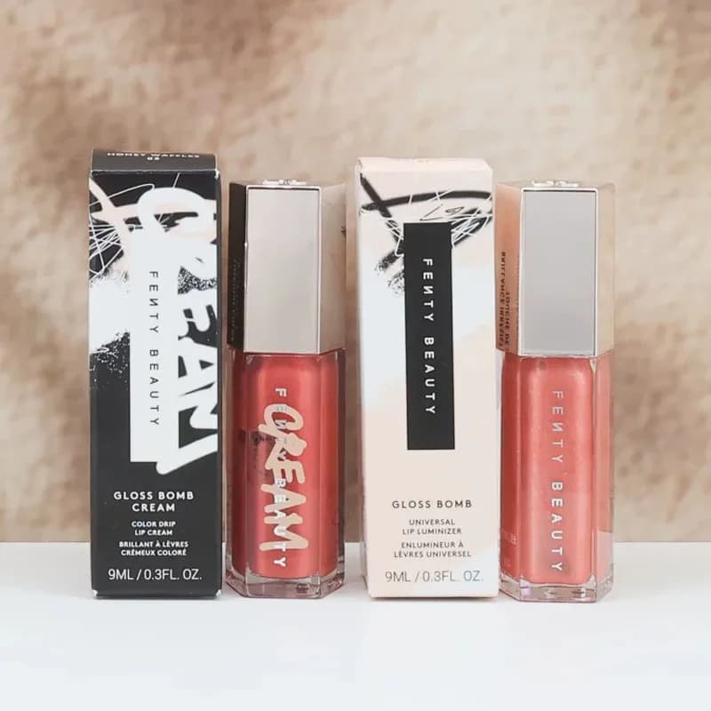 Nuovo Gloss Labbra Fenty Beauty Multicolore Idratante Brillante Volumizzante per Principianti Rossetto Liquido Cosmetici