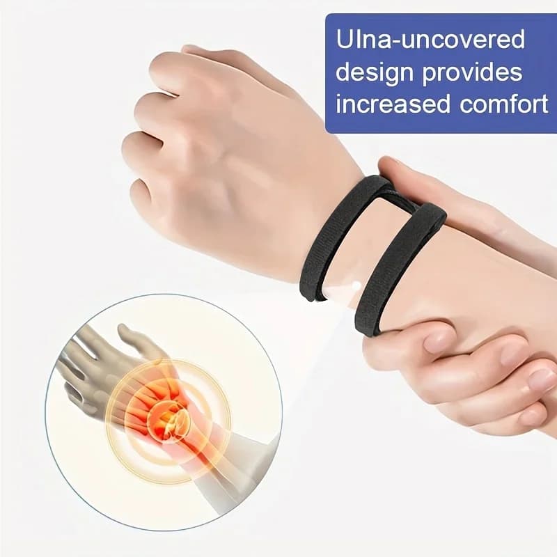 Supporto per Polso per Sindrome del Tunnel Carpale, Fascia da Polso Confortevole per un Supporto Extra
