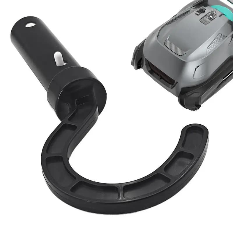 2pcs Robotic Pool Cleaner Hook ABS General Swimming Pool Vacuum Robot Telescopic Pole Hook Accessories