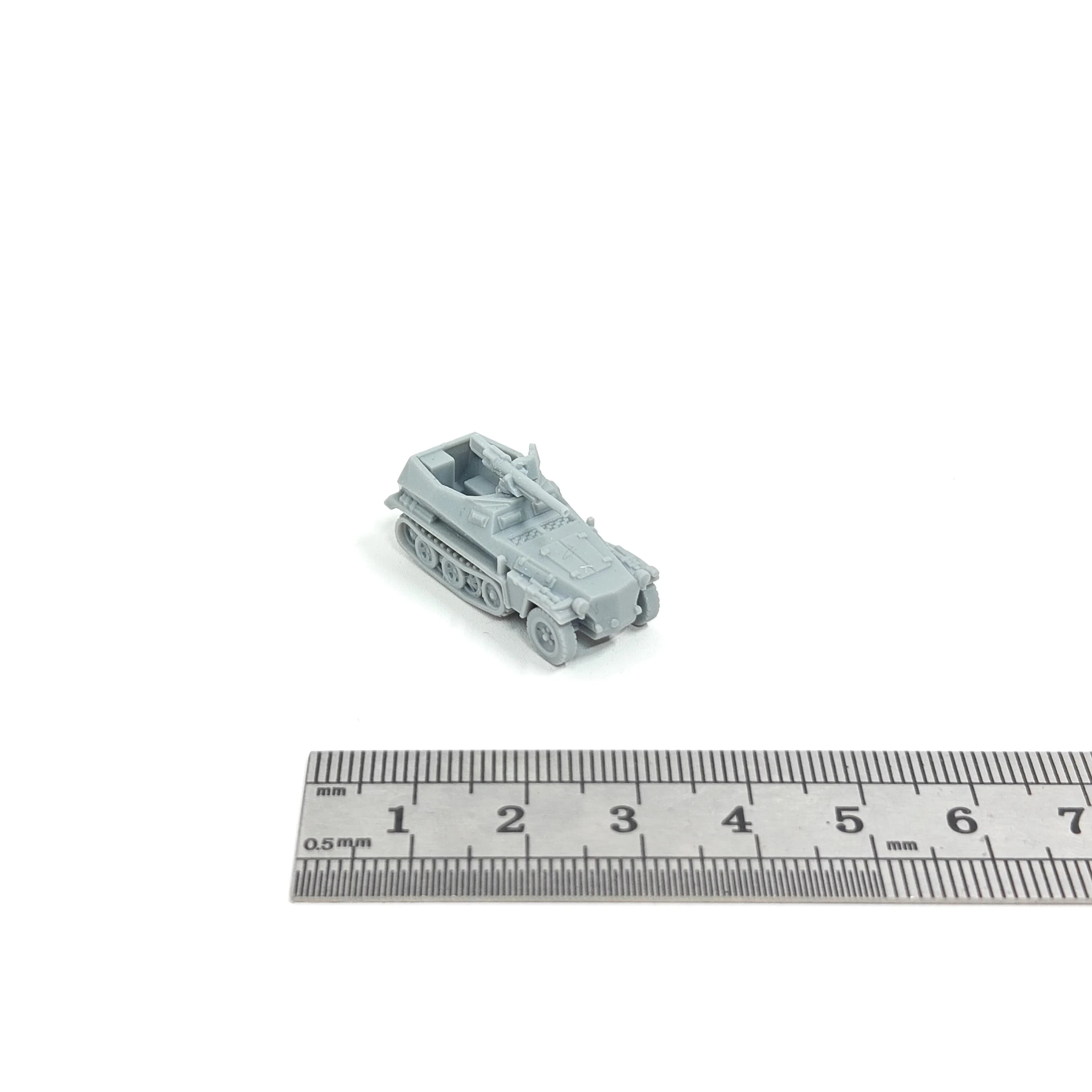 Scala 1/144 SdKfz 250/10 "Neu" con KIT MODELLO PaK 36 Pak da 3,7 cm