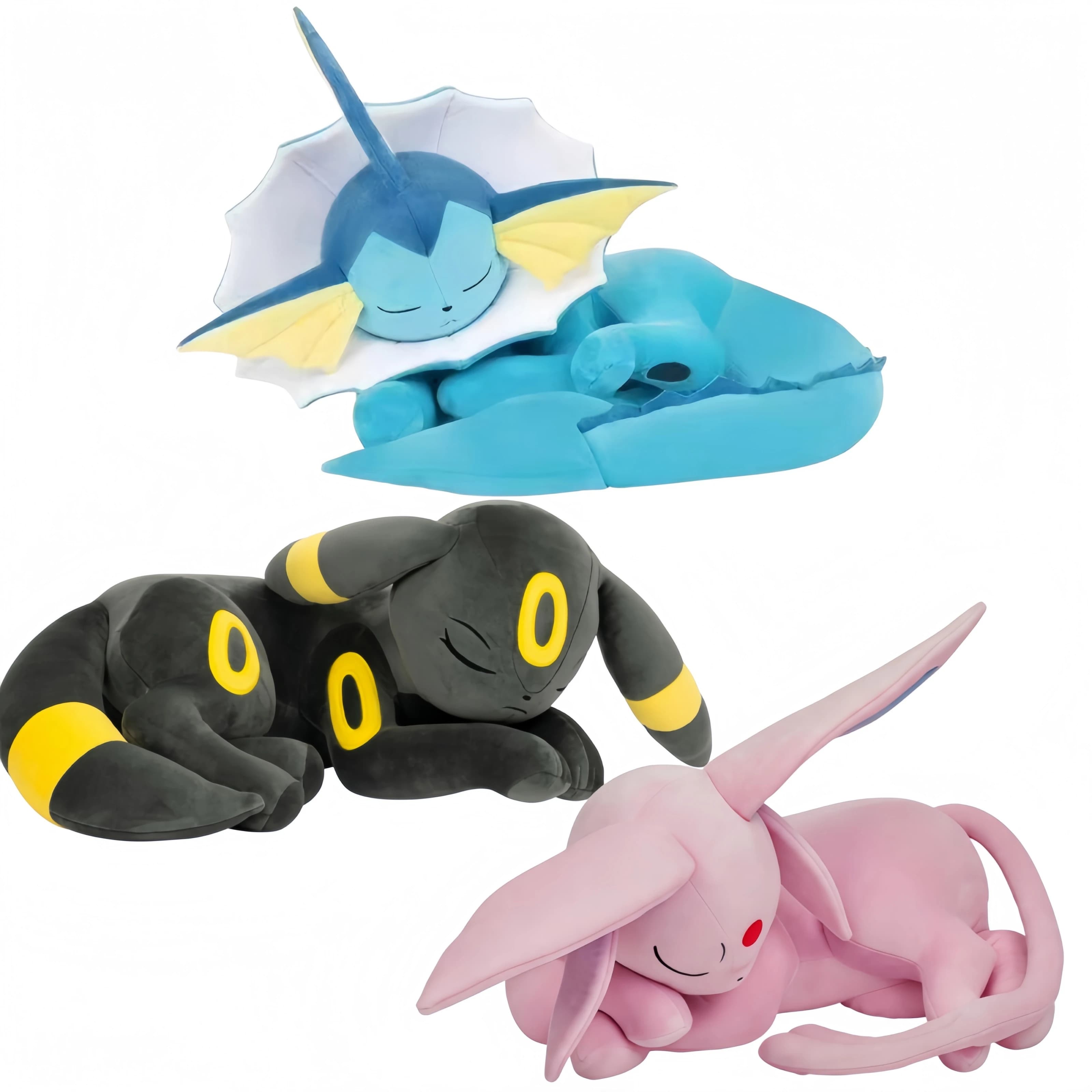 Anime Eeveelution Eevee Espeon Umbreon Vaporeon Peluche Doll Sylveon Sprigatito Charizard Plush Toys Stuffed Plushies Doll Gift