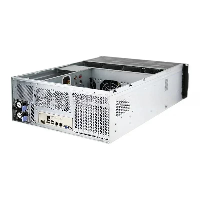 S46524 Per Mining Chia, Chassis Server NVR NAS con 24 Bay per Archiviazione di Grandi Dimensioni, Rack 4U Hot-Swap
