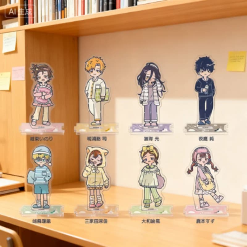 Anime Medaglia Yuitsuka Inori carino Acrilico Stand Modello Decorazione Schreibtisch Figura Display Freunde Mädchen Geschenk 10 CM