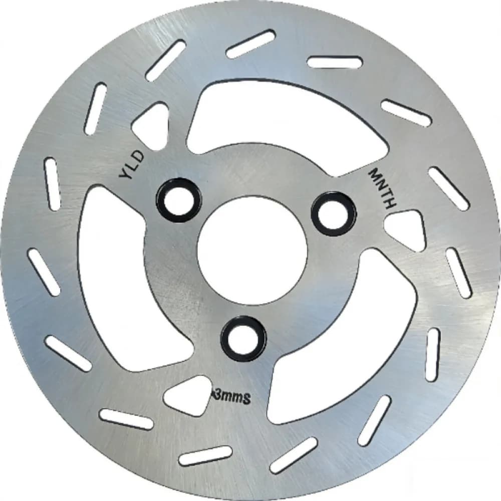 180mm Electric Scooter Brake Disc Rotor 58mm Pitch Mute Stainless Iron High Temperature Resistant Cycling Replacement Part