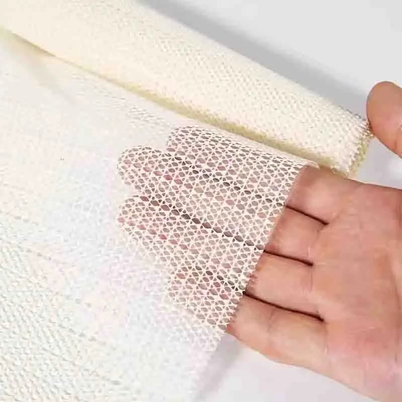 Tappetino Antiscivolo per Casa e Yoga, Base Fissante in Tessuto a Rete PVC per Materasso, Divano e Pavimento