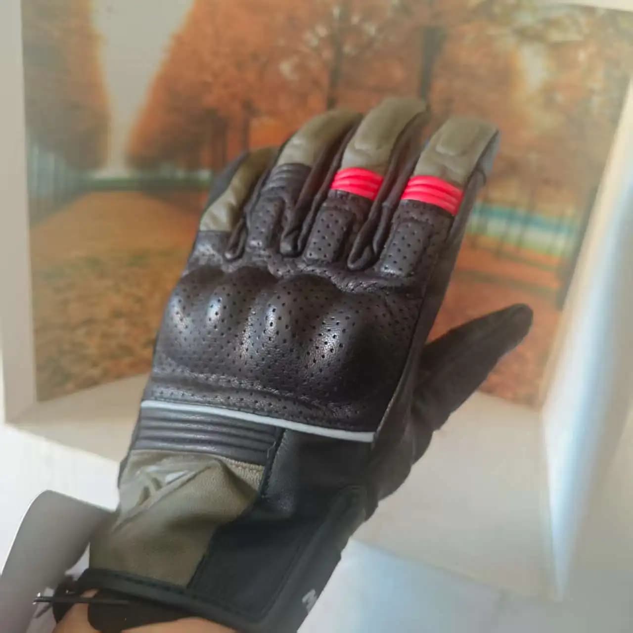 Horse Riding Gloves for Men's Summer Motorcycle Horse Riding Gloves for Bike Offroad Gant Horse Riding Gloves for Cycling with Full fingers Article for Motorcyclist