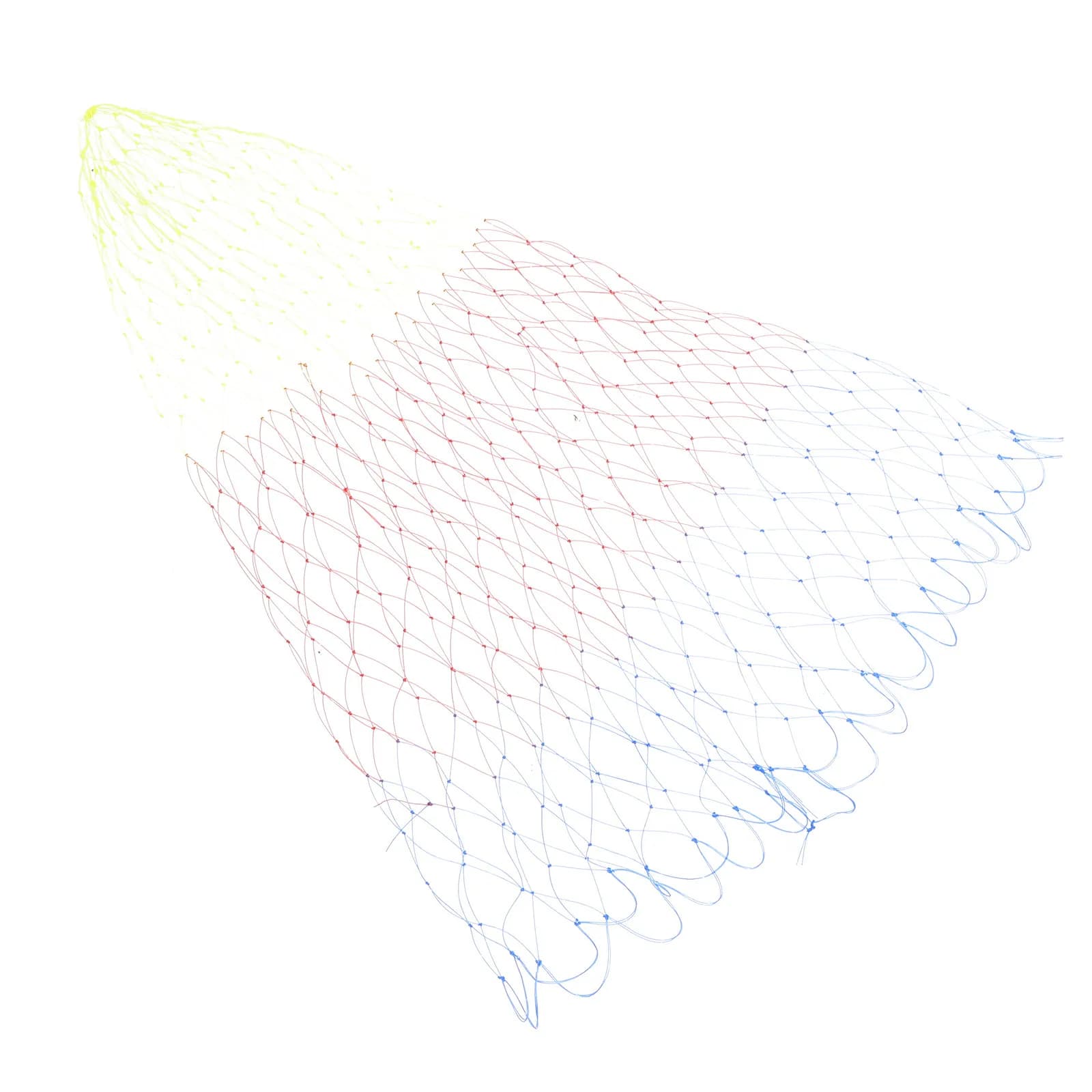 Fishing Net Landing Mesh Basket Gelatin Silk Wire 50Cm Diameter Knotless Design Release for Anglers Fly Fishing