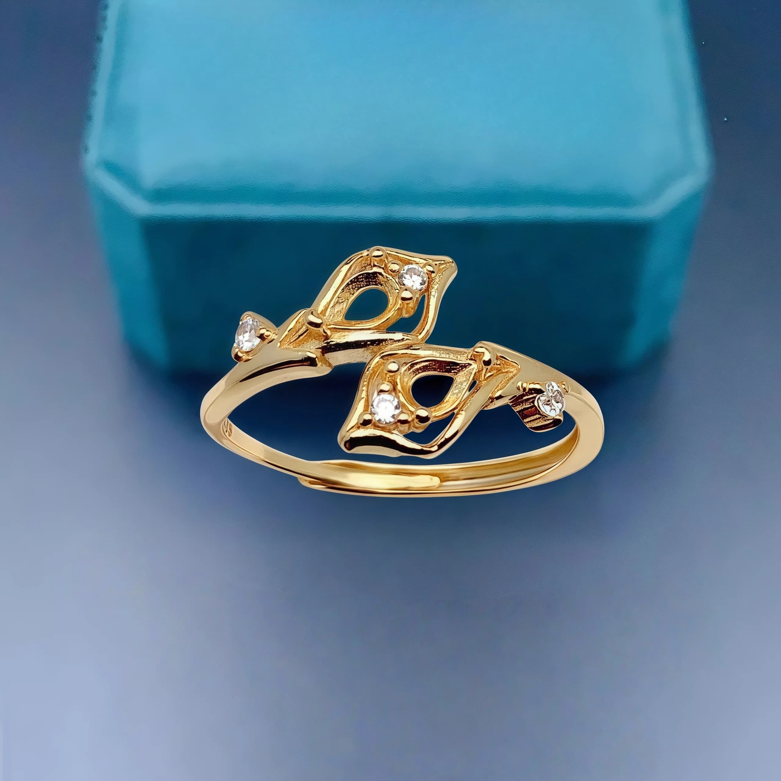 L S925 Sterling Silver FAI DA TE Vuoto Titolare Anello Impostazioni 3*4mm Goccia D'acqua Pietra Fine Lusso Zircone Fascino Matrimoni Gioielli per Donna