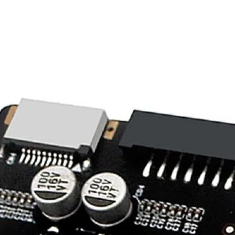 Scheda di espansione PCI-E per computer da 19 pin a USB 3.0 TYPE-E, Hub Splitter PCI-E a USB 3.0