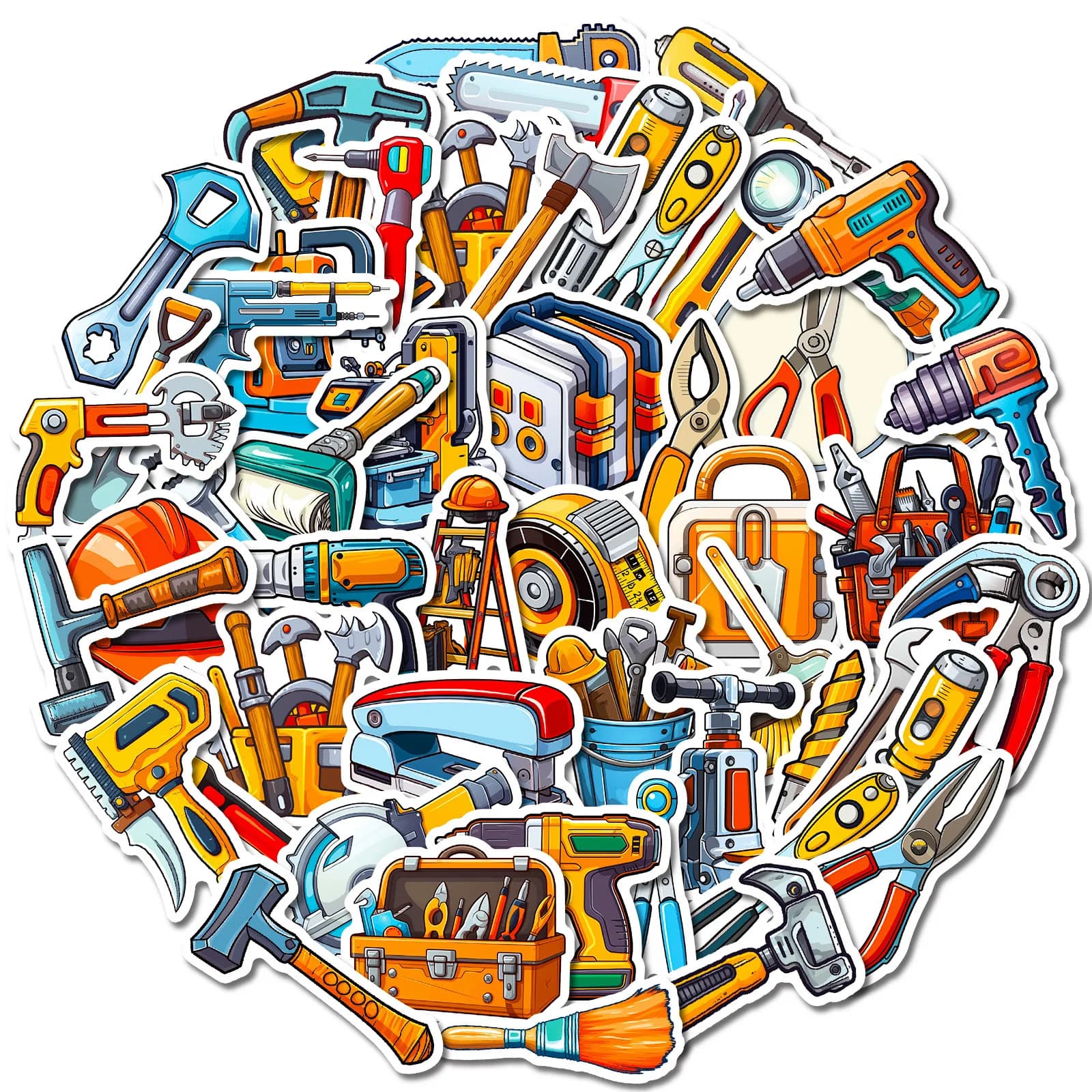 10/25/50pcs Misto Utensili A Mano Elettrici Adesivi Graffiti per Il Telefono FAI DA TE Casco Del Motociclo Scrapbooking Laptop Valigia di Skateboard
