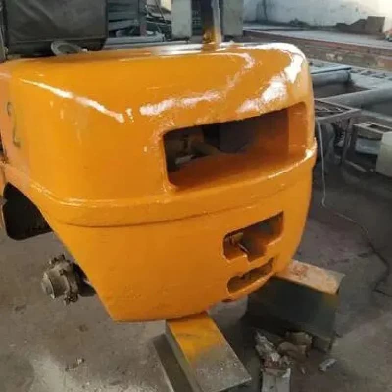 Plates Customized Modular Weight Cast Iron 4T - 12T Telescopic Forklift Loader Counterweight
