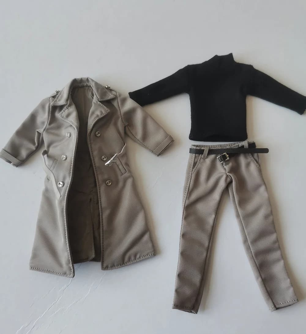 Set di 12 Accessori per Modellismo: Cintura per Giacca a Vento e Pantaloni, Decorazione per Scene, Strumenti per Hobby
