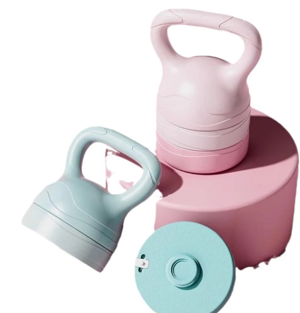 Kettlebell in Ferro Regolabile 1-20KG 2026 con Impugnatura Resistente per Uomini e Donne, Allenamento Completo del Corpo in Palestra