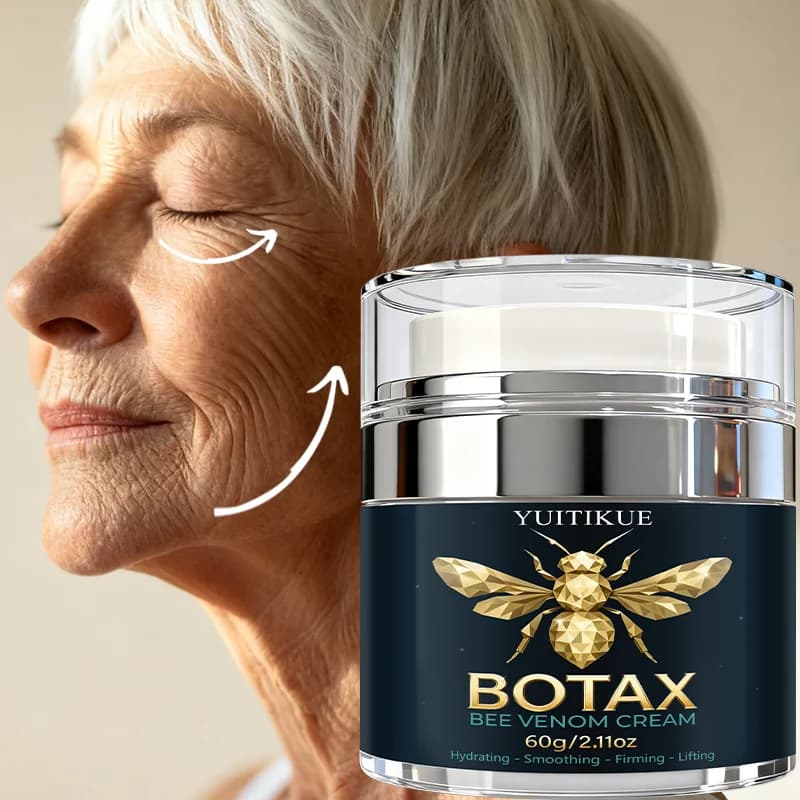Bee Venom Cream: una formula idratante contenente collagene, acido ialuronico e retinolo, migliora l'aspetto della secchezza a