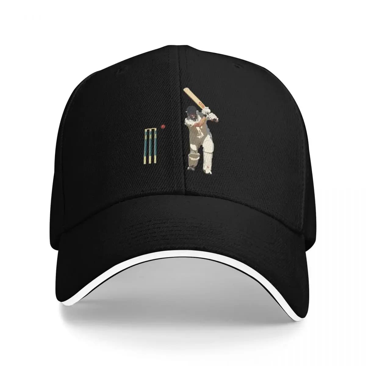 Battitore da cricket Berretto da baseball Cappello da camionista compleanno Cappello da sole nero per bambini Per donna 2025 Uomo