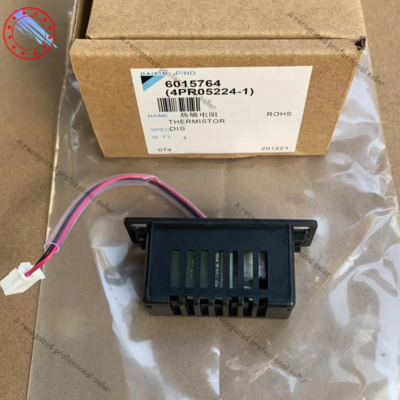 Applicabile al nuovo per la sonda del sensore dell'aria di ritorno della macchina da soffitto del condizionatore d'aria Daikin FZFP71LV 125LV 90LV 56LV