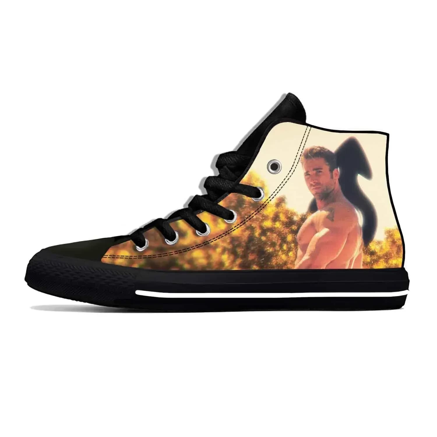 Hot Billy Herrington Gachigasm Gachi Gachimuchi Funny Casual Cloth Shoes High Top Breathable 3D Print Men Women Sneakers