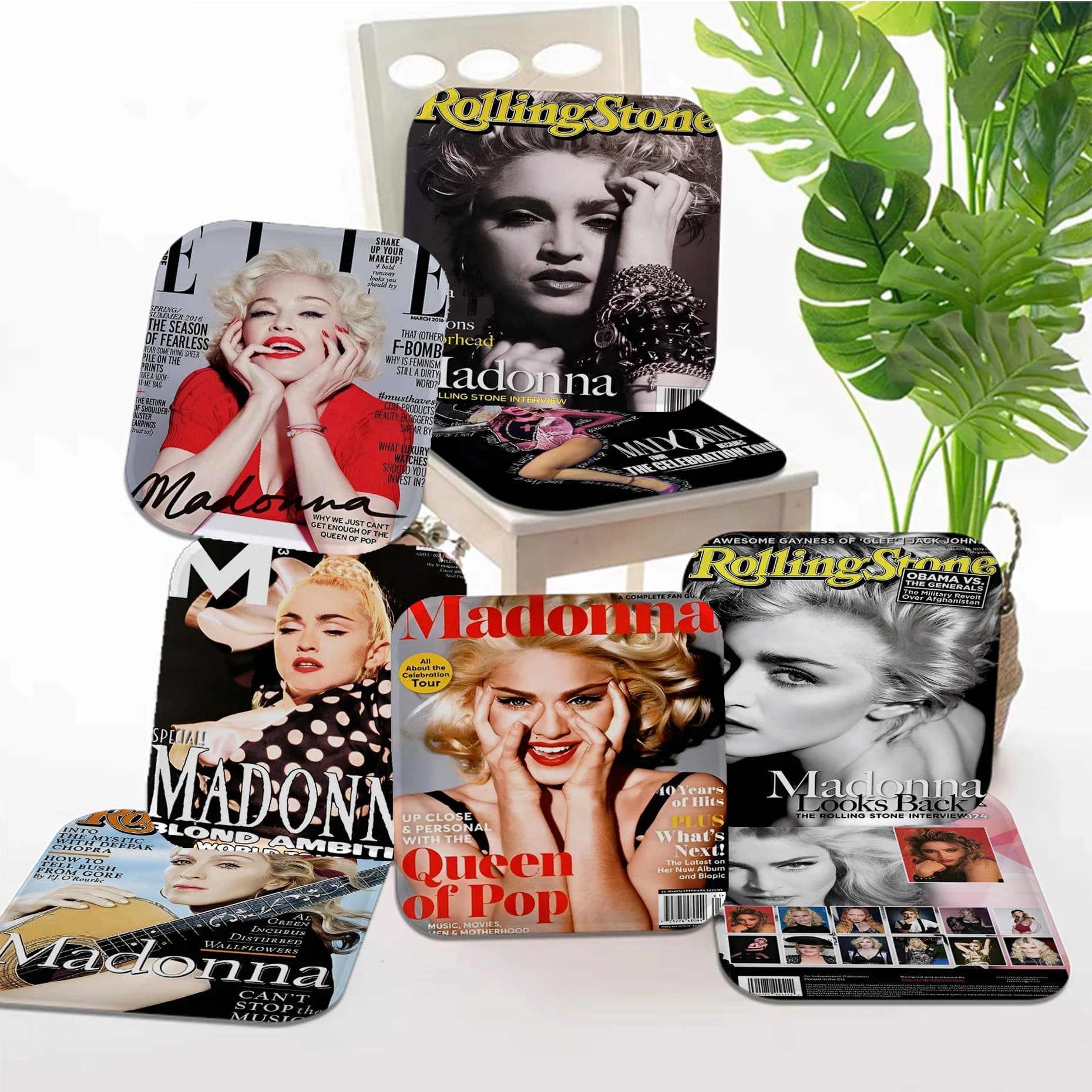 M-Madonna Singer Simplicity multicolor chair pad soft seat cushion for dining room Patio Home Office Indr garden buttocks mat