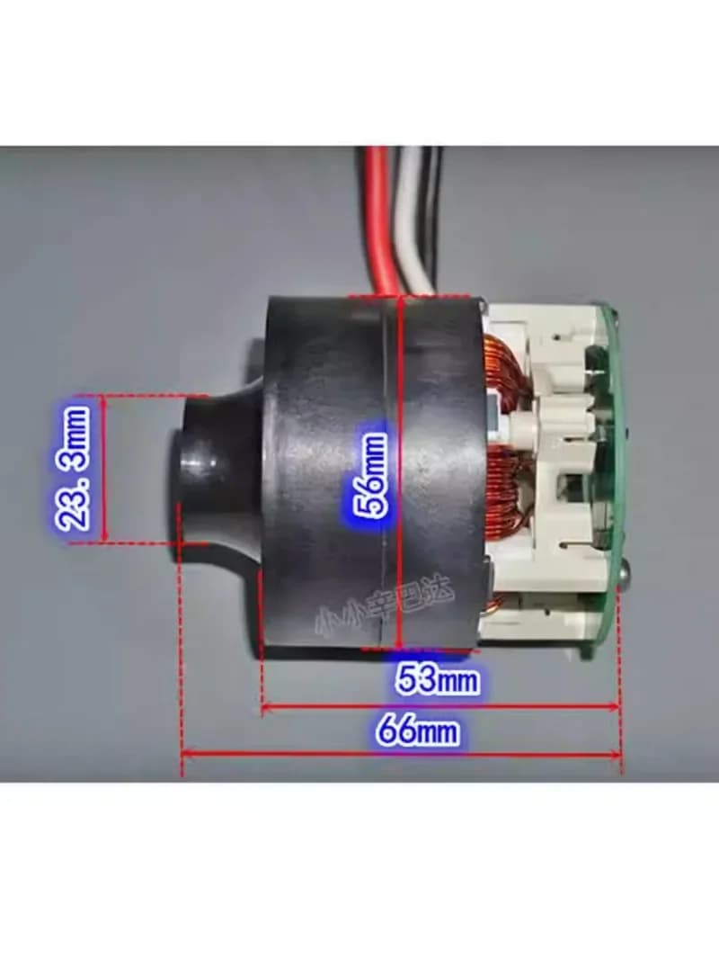 Motor 420W/120,000 To High-speed Three-phase DC Brushless Vacuum Motor 24V High-power Turbine Fan Without Drive