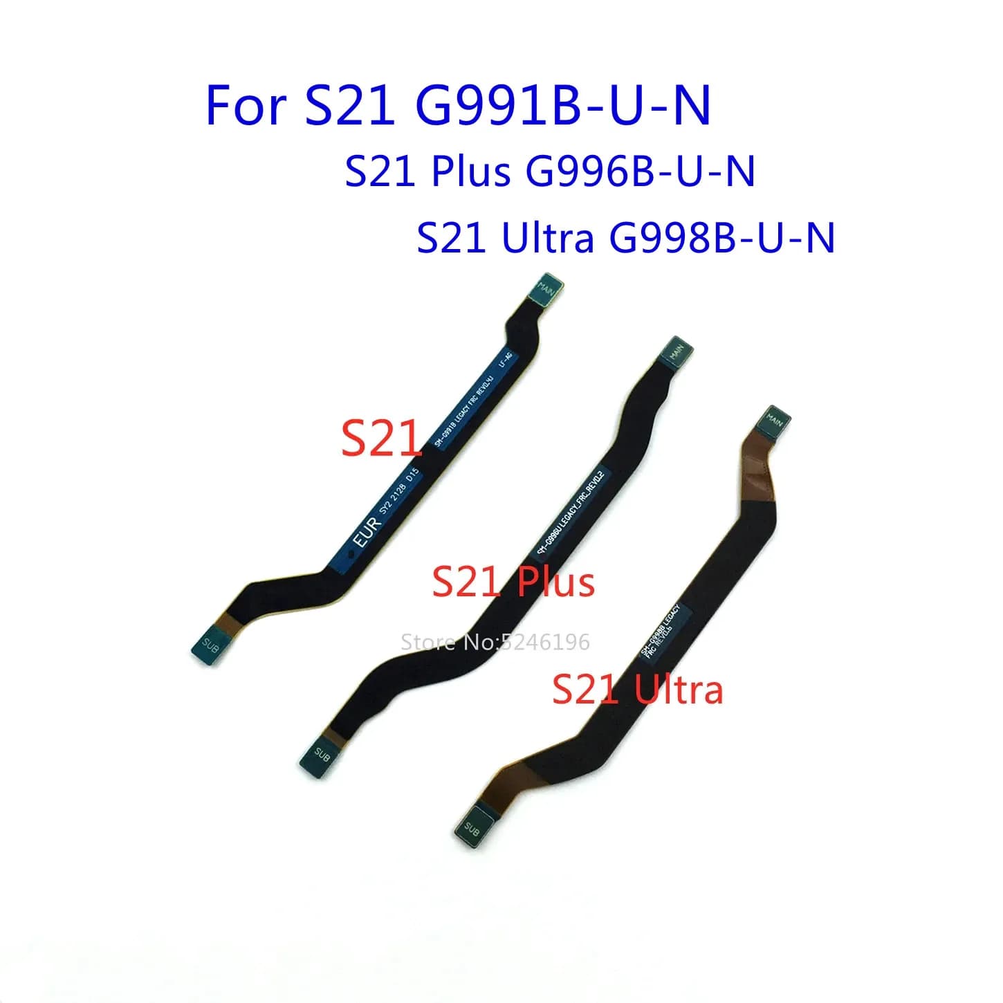 Cavo flessibile per antenna segnale Wifi 1 pz per Samsung Galaxy S21 G991B/U S21 Plus G996B/U S21 Ultra G998B/U WI-FI Flext Sostituisci la parte.