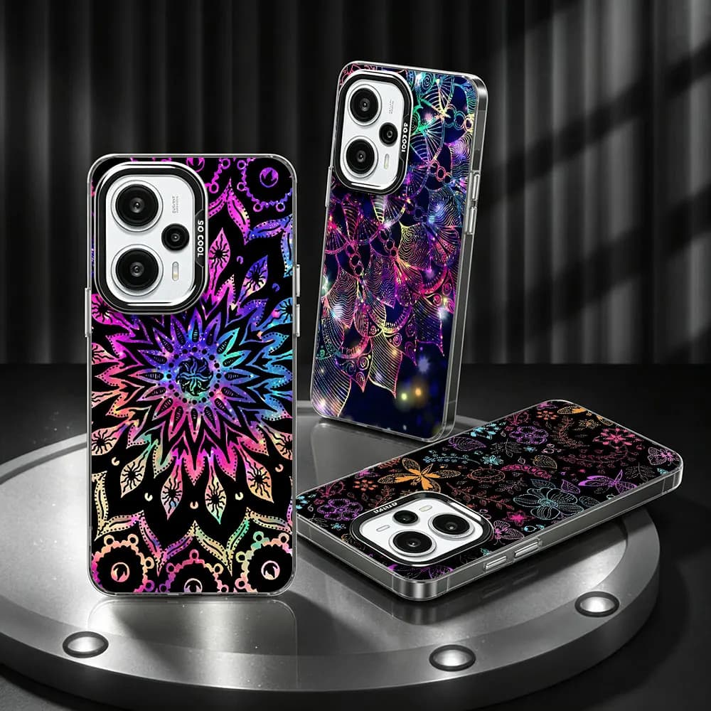 Phone Case For Redmi Note 17 15 10 10S 13 14 11 SE 12 Pro Plus 8 7 9 Pro Max 9S 7S Back Cover Colorful Dream Catcher Watercolor
