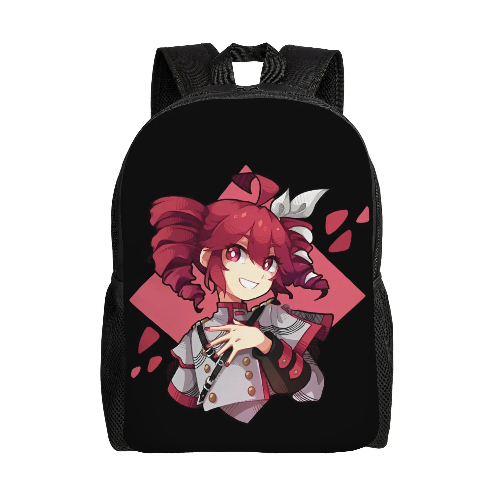 Simpatico zaino classico Kasane Teto, sportivo, per la scuola superiore, per il lavoro, carino zaino da giorno in stile manga per uomo e donna, borsa a tracolla per computer portatile