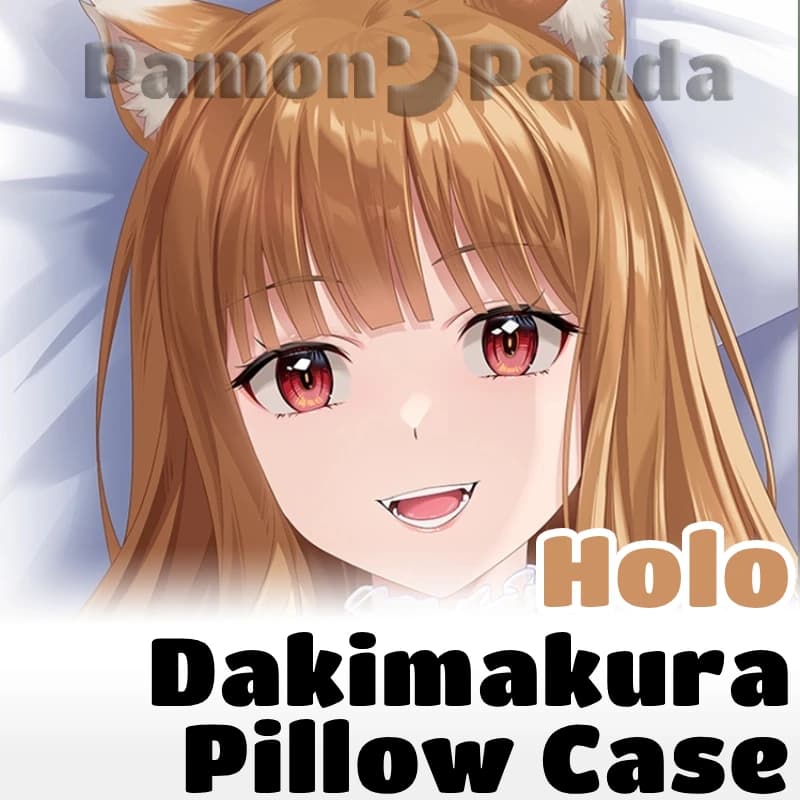 Holo Dakimakura Spice and Wolf Anime Hugging Pillow Case Full Body Cushion Cover Pillowcase Home Bedding Decor Otaku Gift SFYX